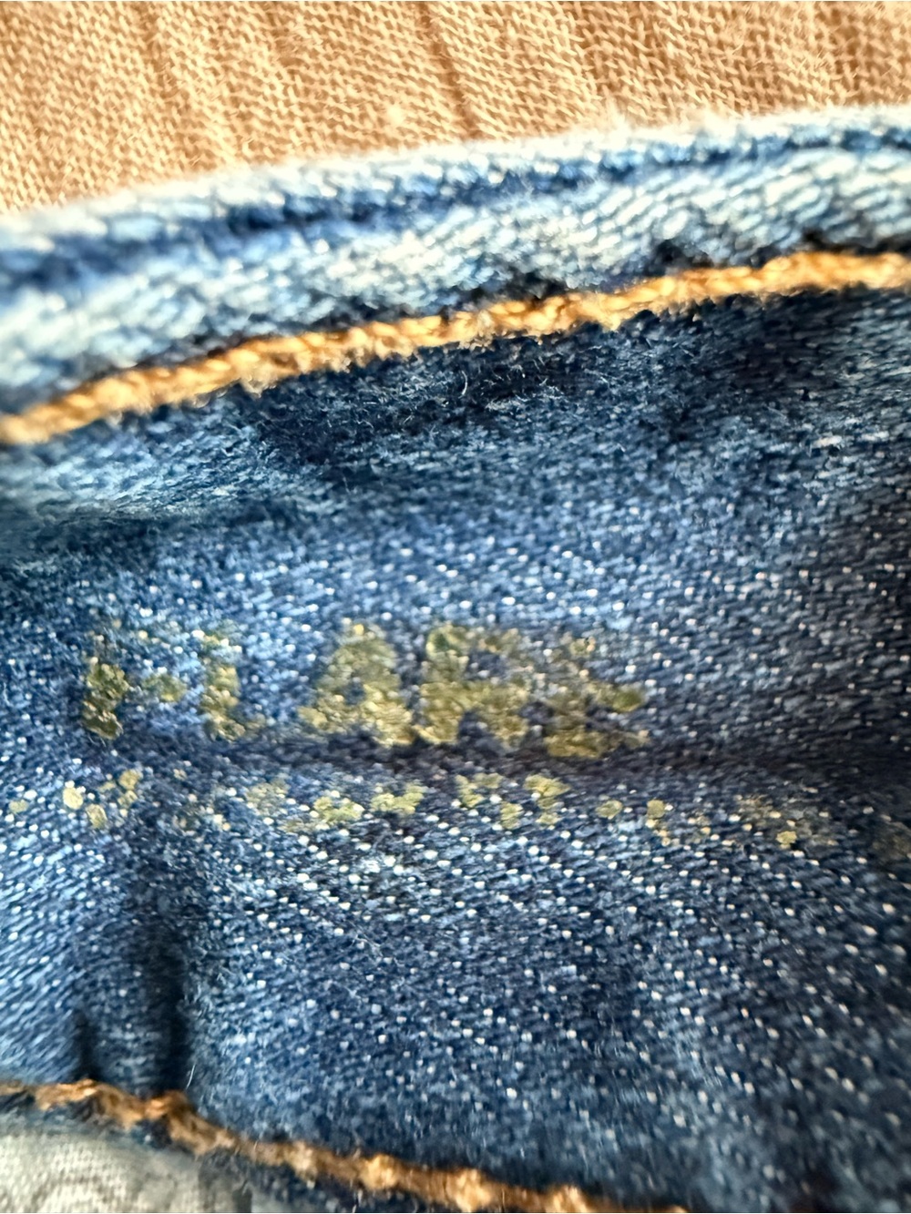 Express Y2K Flare Jeans | Low Rise Bootcut | Early 2000s Vintage Denim - Size 2 - Picture 12 of 13